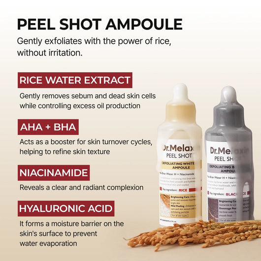 Dr. Melaxin™ Rice Peel Renewal Serum