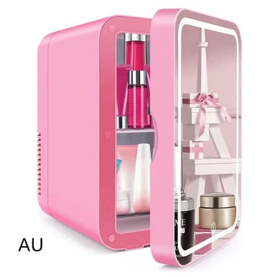Portable Beauty Fridge 8-Liter Skincare Cooler
