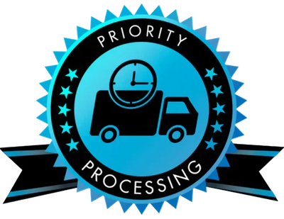 Priority Processing - Ships Today!
