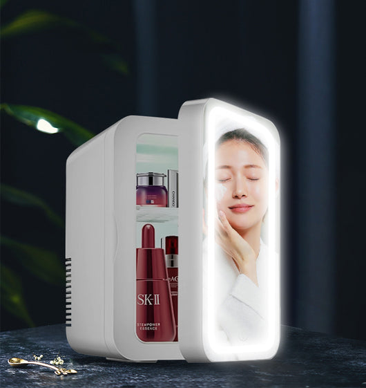 Portable Beauty Fridge 8-Liter Skincare Cooler