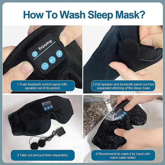 Beautiful Being™ Precision Fit Bluetooth Sleep Mask