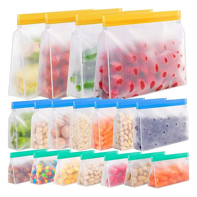 Reusable Freshness Storage Bags 6-Piece Set
