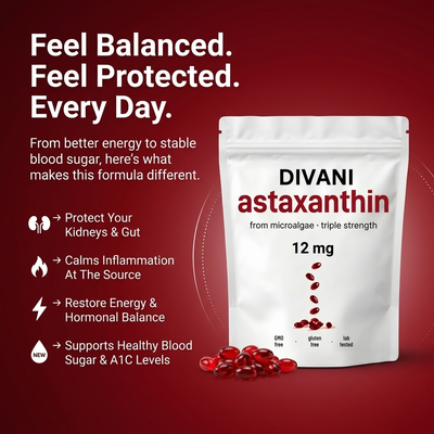 Divani Astaxanthin 12mg (120 Softgels)