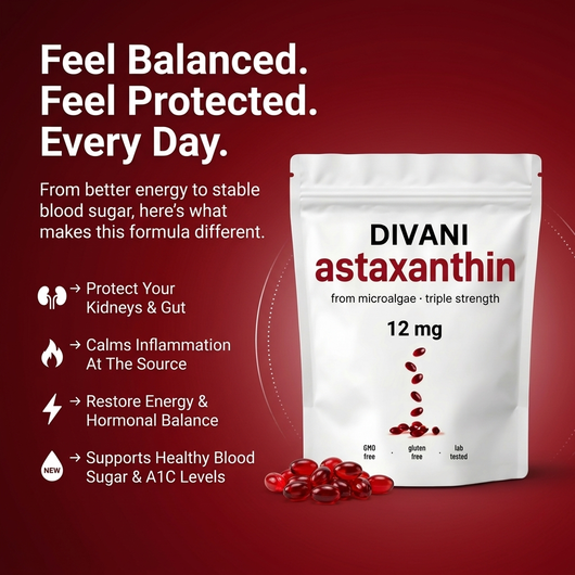 Divani Astaxanthin 12mg (120 Softgels)